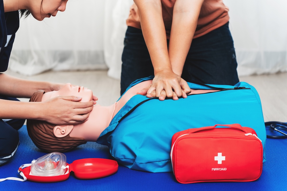 Hands-on CPR and AED training in Cary, North Carolina